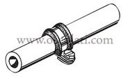 Fascetta fermatubo mm 35 cf.10pc