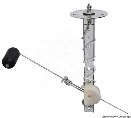 Galleggiante universale a leva 10/180 ohm