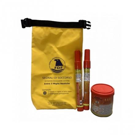 Kit soccorso entro 3 miglia (Articolo soggetto a eco-contrib