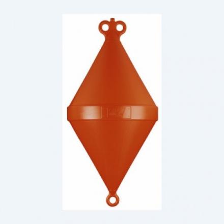 Gavitello bicono 22 x 49 cm arancio