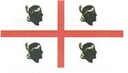 Bandiera Sardegna 20 x 30 cm
