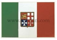 Bandiera adesiva Italia 15 x 22 cm