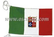 Bandiera Italia Marina Mercantile 20 x 30 cm