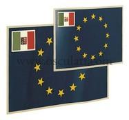 Bandiera adesiva Europa 20x30