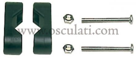 Morsetto nylon 22-25 mm
