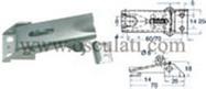 Chiusura a leva regol. 70x25mm