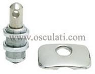 Chiusura gavoni inox lucchetto De Luxe