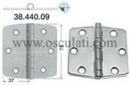 Cerniera inox 74x75 mm