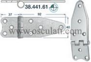 Cerniera nodo rovesc. 129x40 mm