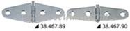 Cerniere inox 101x27 mm