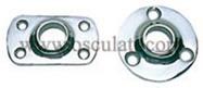 Base pulpito tonda 90� 22 mm