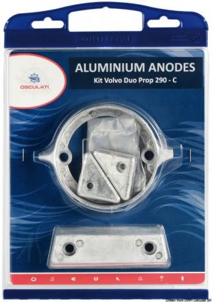Kit anodi compatibile Volvo 290 DP zinco
