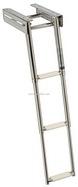 Scaletta inox a scomparsa 4 gradini
