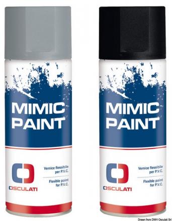 MIMIC PAINT Spay rinnova pvc RAL 9005 nero 400ml