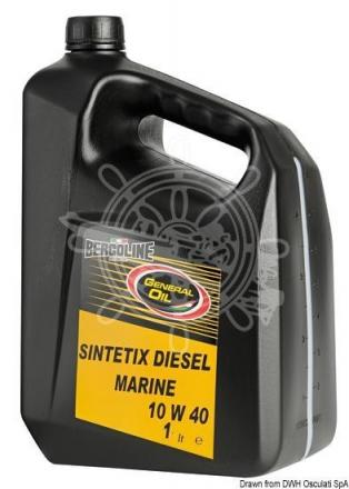 OLIO SINTETIX DIESEL MARINE 10W40 1 LITRO 65.084.00