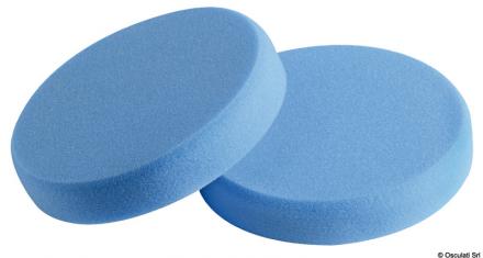 Tamponi in schiuma per lucidatrice blu medio-morbido (confez