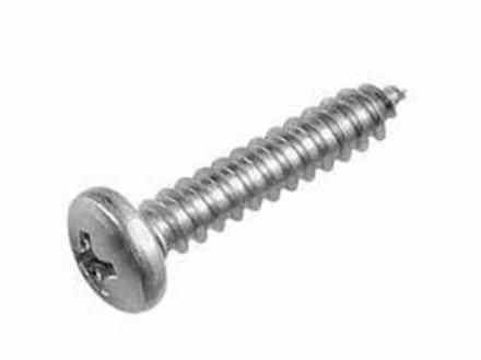 VITI INOX 316 AUTOFILETTANTE TESTA CILINDRICA CROCE 6.3x32mm