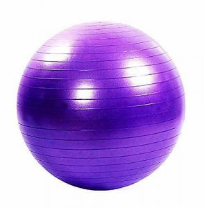 PALLA GYM BALL EVERFIT CM.65 VIOLA PSICOMOTORIA CON POMPA