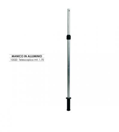 MANICO ALLUMINIO TELESCOPICO mt.1,7