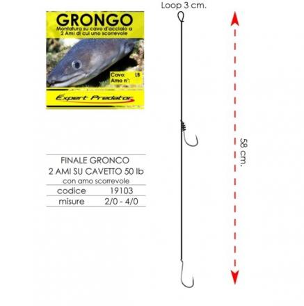 TERMINALE GRONGO 4/0 2 AMI