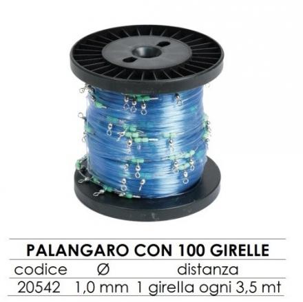 PALANGARO FILO D.100 100 GIRELLE 1 GIRELLA OGNI 3,5MT