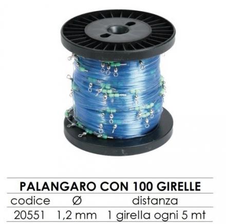 PALANGARO FILO D.120 100 GIRELLE 1 GIRELLA OGNI 5MT