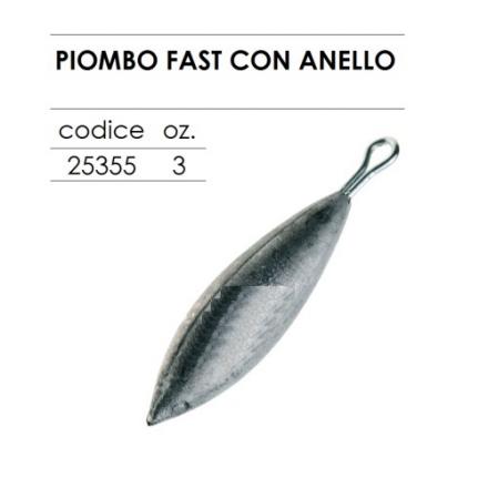PIOMBO FAST CON ANELLO 3oz 85gr