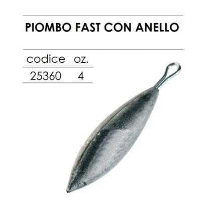 PIOMBO FAST CON ANELLO 4oz 114gr