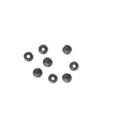 PERLINE TONDE MORBIDE IN GOMMA MISURA mm 3,0 56 PEZZI