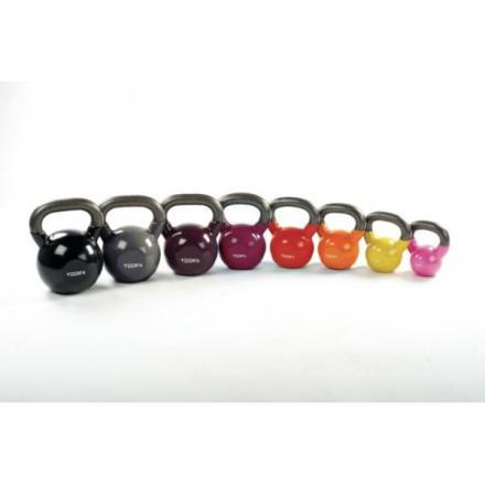 KETTLEBELL KG.06 RIVESTITA IN VINILE COLORE GIALLO