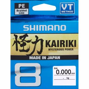 TRECCIATO SHIMANO KAIRIKI 0.16mm 150m 10.3Kg GREEN 8 FILI