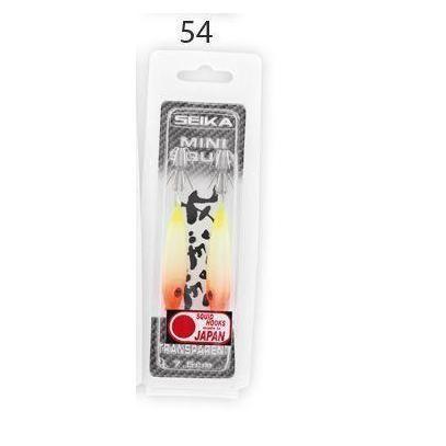 SOFT SQUID SEIKA TRASPARENTE CM7.5 COLORE 54 2 pezzi
