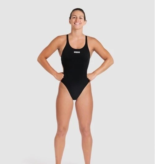 Swim Tech Solid Costume Intero Donna Arena - Spalline Larghe