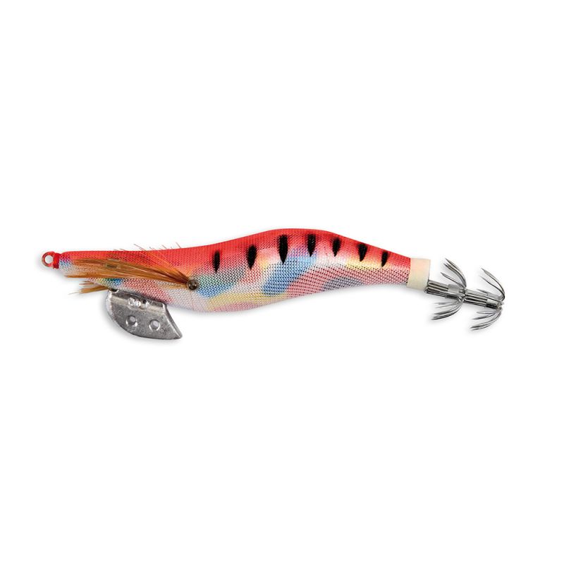 Lineaeffe Totanare Esca Artificiale Red Head Squid Jig Deep Water #2.5 7.5 cm Totanara per Seppia e Calamaro Lineaeffe Totanare Esca Artificiale Red Head Squid Jig Deep Water #2.5 7.5 cm Totanara per Seppia e Calamaro