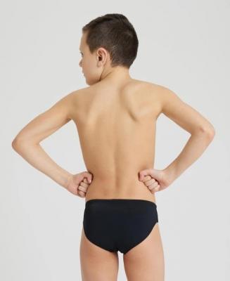 SLIP B TEAM SWIM BRIEFS SOLID 550 black-white - gallery 2