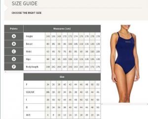 COSTUME W TEAM SWIMSUIT SWIM TECH SOLID 600 blue-cosmo - gallery 2