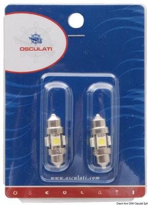 Lampadina LED a siluro 31 mm cf.2pc - gallery 2