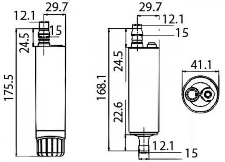 Pompa centrifuga ad immersione 12V - 18 l/min - gallery 2
