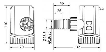 Elettropompa Europump Next Generation G600 12V - gallery 3