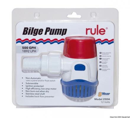 Pompa immersione Rule New Generation 800 12 V - gallery 2
