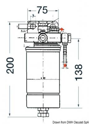 Filtro gasolio 80 l/h - gallery 2