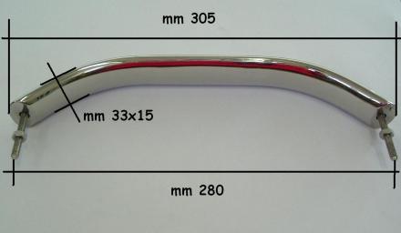 Maniglione 13x33 mm 305 mm - gallery 2